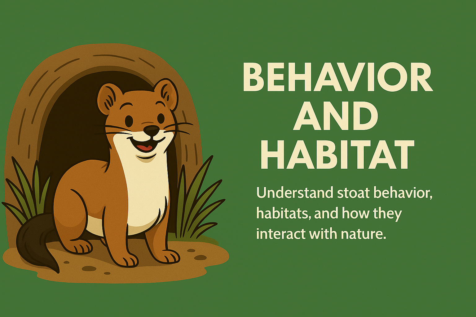 Stoat-Behavior-and-Habitat Explained